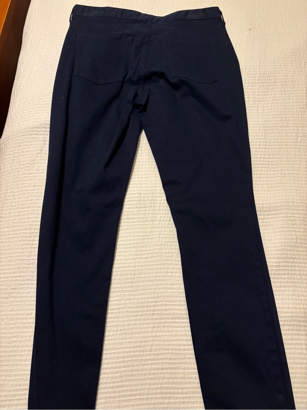 Navy Stretch Chino Pants